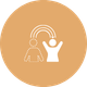 Person icon representing exploration of gender identity in counselling
