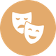 Circular line icon representing ongoing counselling and evolving support